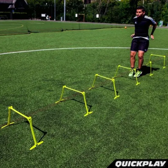 QUICKPLAY Adjustable Speed Hurdles (set of 6) image {6}