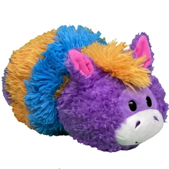 FlipaZoo Magic Tails Blue Dragon to Purple Unicorn - 2-In-1 Animal Plush image {5}