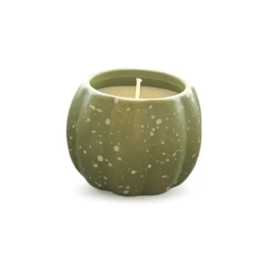3.9oz Pumpkin Ceramic Scented Candle Green - Bullseye's Playground&trade; image {3}