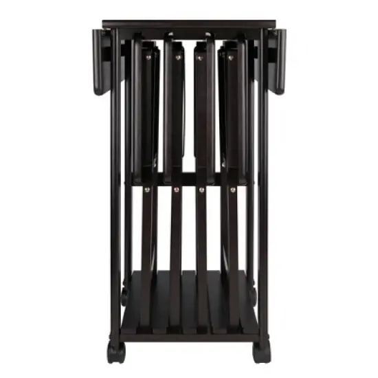 5pc Sophia Snack Tray Set Coffee - Winsome image {3}