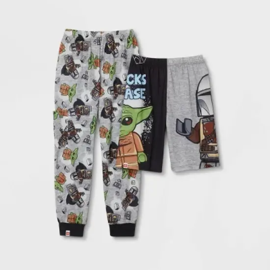 Boys' LEGO Star Wars Pajama Set - Heather Gray image {5}