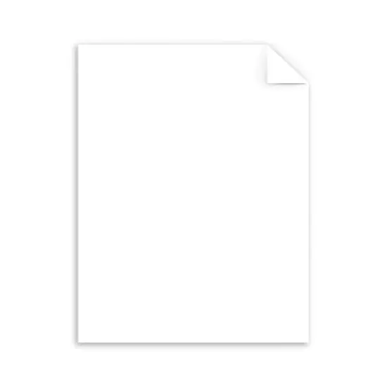 Southworth 100% Cotton Resume Paper White 24 lbs. Wove 8-1/2 x 11 100/Box R14CF image {2}