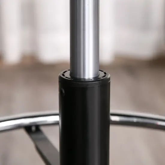 Vinsetto Ergonomic Tall Drafting Desk Chair with Adjustable Foot Ring, Armrest, and 360&deg; Swivel Wheels, gray image {3}