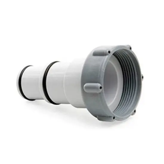 Intex Replacement Hose Adapter A w/ Collar for Threaded Connection Pumps (Pair) image {1}