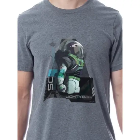 Disney Mens' Lightyear Movie Star Command Sleep Lounge Pajama Set Multicolored image {1}