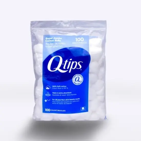 Q-Tips Cotton Balls Super - Jumbo - 100ct image {8}
