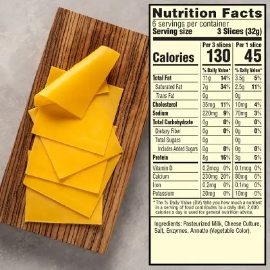 Sargento Ultra Thin Natural Sharp Cheddar Cheese Slices - 6.84oz/18ct slices image {2}
