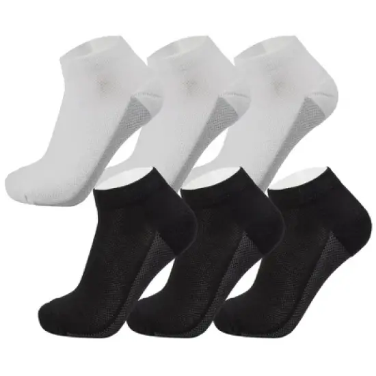 Alpine Swiss Mens Athletic Performance Low Cut Ankle Socks Breathable Cotton Multipack Socks image {7}