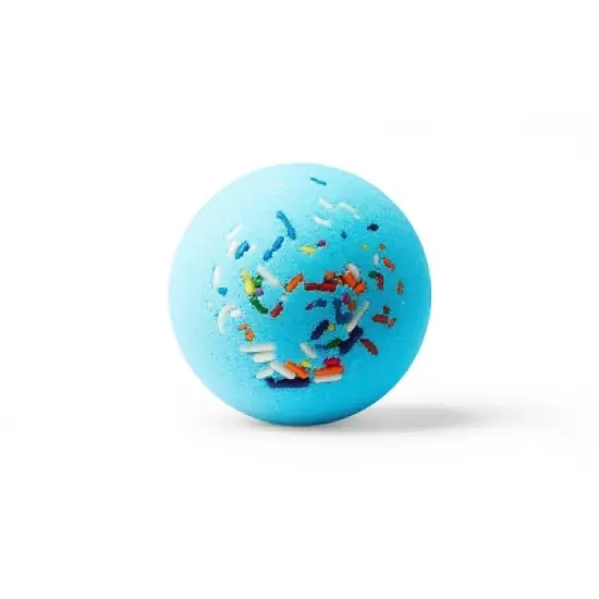 Da Bomb Bath Fizzers Cake Blue Confetti Bath Bomb - 3.5oz image {2}