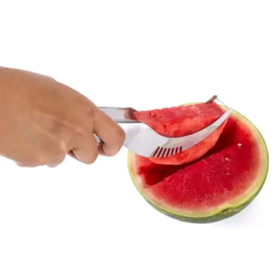 Kitchen + Home Watermelon Slicer Corer and Server - Stainless Steel image {2}