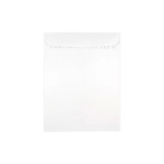 JAM Paper 10 x 13 Open End Catalog Envelopes with Peel and Seal Closure White 356828782A image {4}