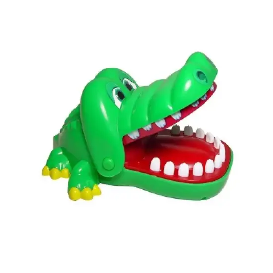 Crocodile Dentist Game: Winning Moves Classic for Creative Thinking, 1-4 Players, 15-20 Minutes Play image {3}