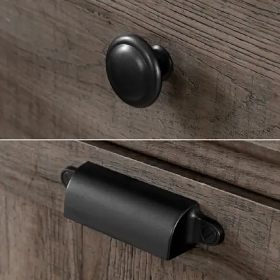 Avilla Door Chest with 5 Drawers Fall Oak - South Shore image {3}