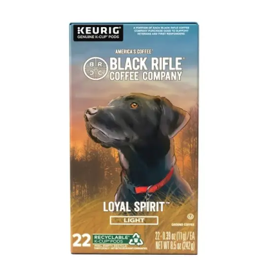Black Rifle Coffee Company Loyalty Light Roast Coffee Pods - 22ct image {2}