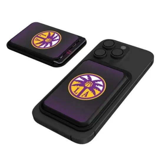 Keyscaper WNBA Linen Black Magnetic Credit Card Wallet image {9}