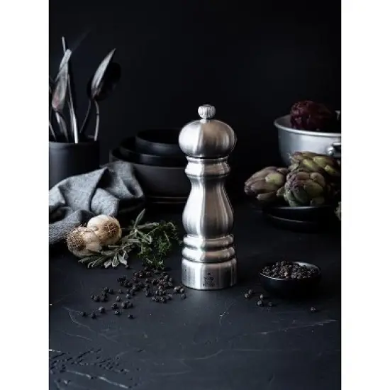 Peugeot | Paris Chef u'Select Pepper Mill, Stainless Steel, 18 cm - 7 in image {1}