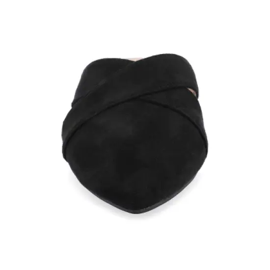 Journee Collection Womens Gerda Slip On Almond Toe Mules Flats image {5}