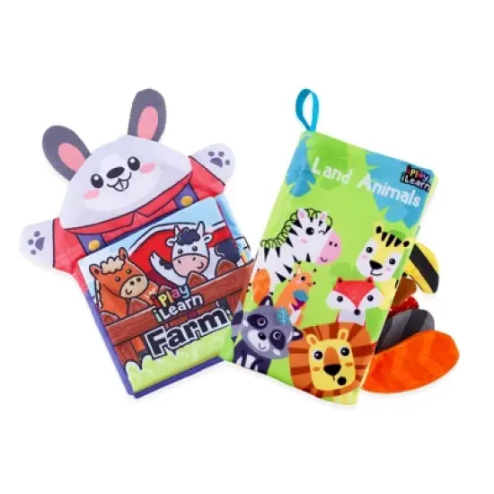 iPlay, iLearn Soft Book Set Baby Zoology image {1}