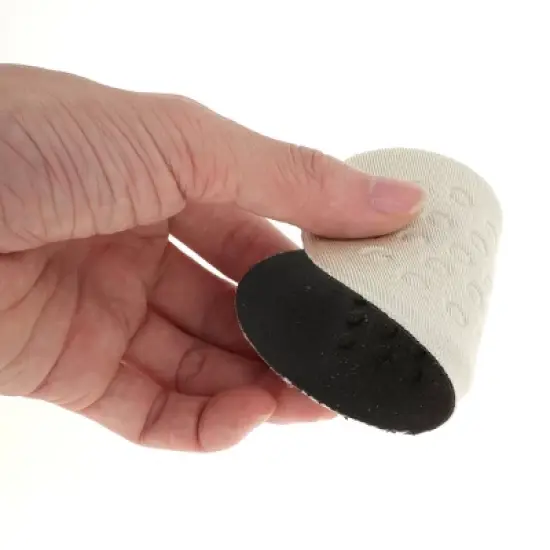 Unique Bargains Soft Pointed Head Shock-absorbing Forefoot Insole Pads Apricot 2 Pairs image {3}