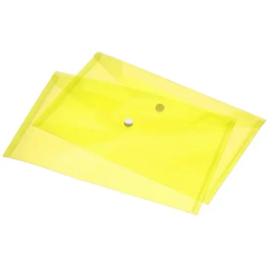 Unique Bargains Home Office Plastic Envelopes File Folders with Snap Button 12 Pcs image {15}