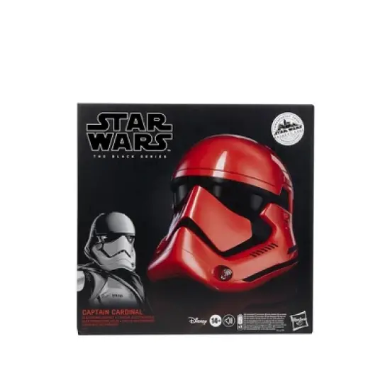 Star Wars The Black Series Galaxy's Edge Captain Cardinal Electronic Helmet (Target Exclusive) image {1}