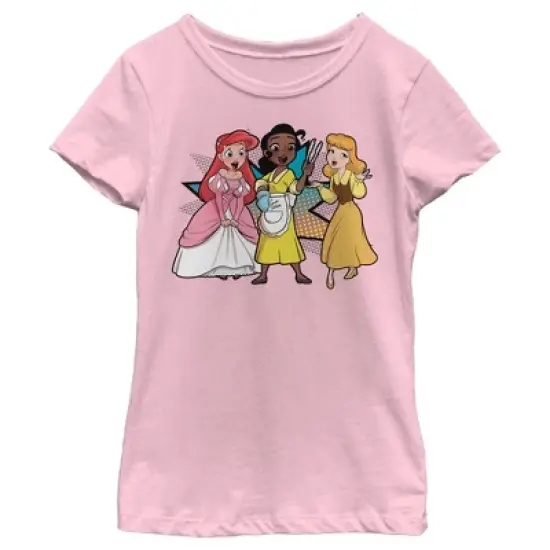 Girl's Disney Comic Book Princesses T-Shirt image {3}