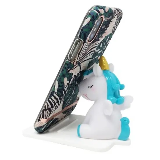 Wrapables Novelty Unicorn Hands Free Phone Stand (Set of 2) image {9}