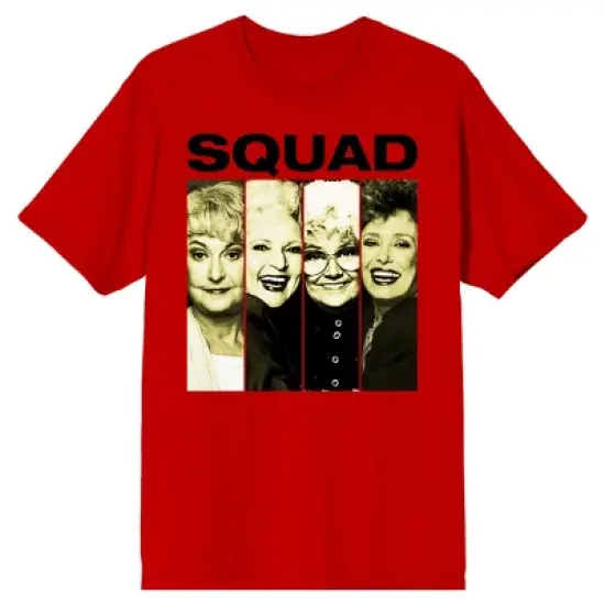Golden Girls Squad Men's Red T-shirt image {5}