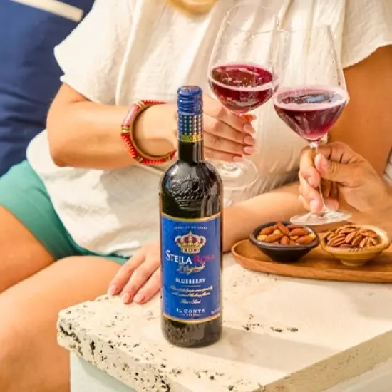 Stella Rosa Blueberry Fruit Wine - 750ml Bottle image {11}