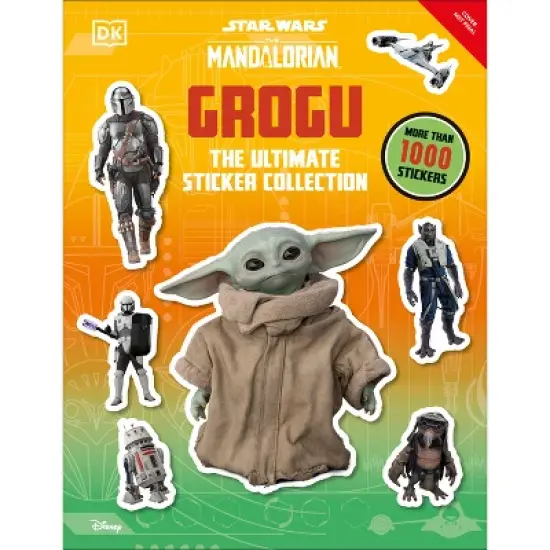 Star Wars the Mandalorian Grogu Ultimate Sticker Collection - by  DK (Paperback) image {1}