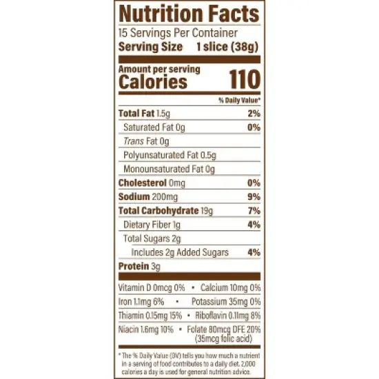 Sara Lee Artesano Bread - 20oz image {2}