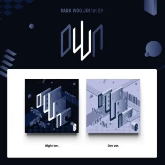 Park Woo Jin ( Ab6IX ) - Own - incl. 70pg Photobook, Double-Side Photocard, Behind Photocard, Postcard, Sticker + Poster (CD) image {1}