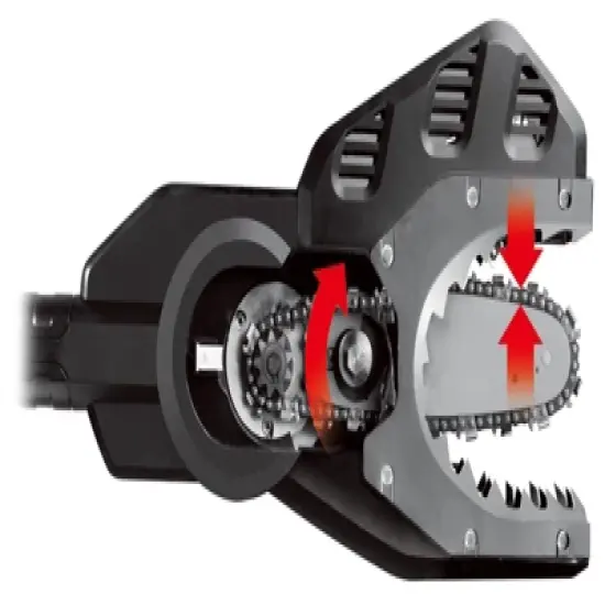 Worx WG307 5 Amp JawSaw Electric Chainsaw image {9}