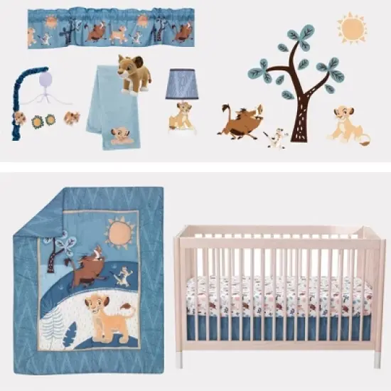Lambs & Ivy Lion King Adventure Fitted Crib Sheet image {4}