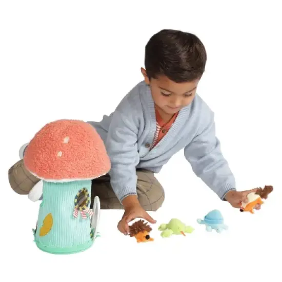 Manhattan Toy Toadstool Cottage Plush Fill & Spill Baby and Toddler Activity Toy image {10}