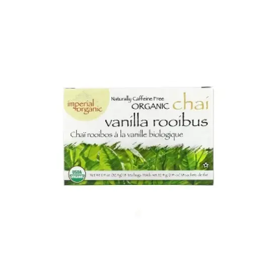 Uncle Lee's Tea Imperial Organic Vanilla Rooibos Tea - 1 Box/18 Bags image {1}