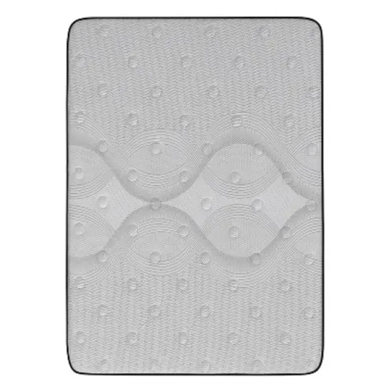 Emma and Oliver Hybrid Mattress in a Box with CertiPUR-US Certified Foam, Pocket Spring Core & Knit Fabric Top for All Sleep Positions image {7}