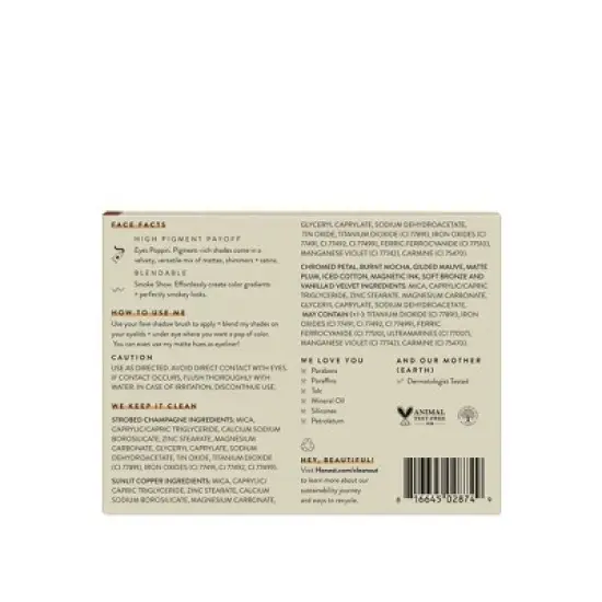 Honest Beauty Get It Together Eyeshadow Palette - 0.67 oz image {9}