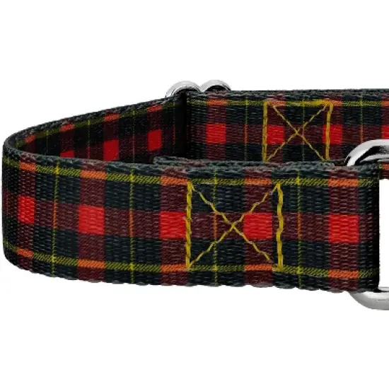 Country Brook Petz Buffalo Plaid Martingale Dog Collar and Leash image {6}