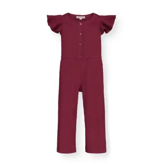 Hope & Henry Girls' Rib Knit Jumpsuit, Infant image {6}
