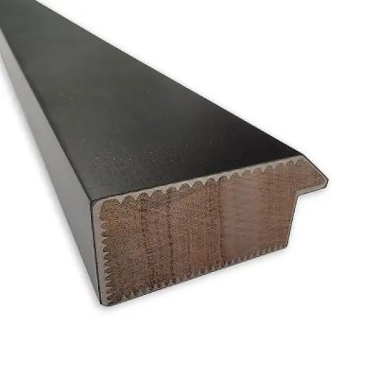 Amanti Art Midnight Black Narrow Framed Dry Erase Magnetic Board image {2}