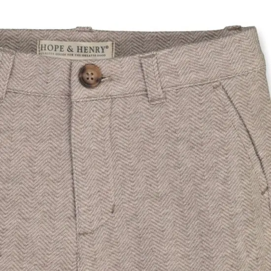 Hope & Henry Boys' Fleece Suit Pant, Toddler image {1}