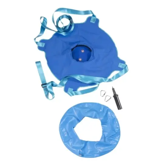 HearthSong 27-Inch Inflatable Flying Saucer Sensory Swing for Indoor or Outdoor Use image {5}