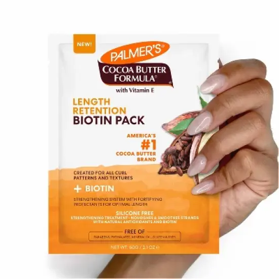 Palmer's Cocoa Butter Formula Biotin Hair Treatment Pack - 2.1oz image {2}
