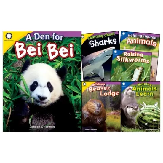 Teacher Created Materials Smithsonian Informational Text: Animals Grades K-1: 6-Book Set image {1}