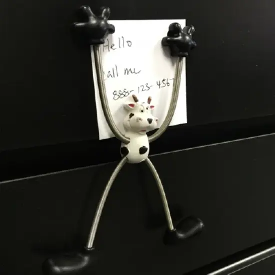 Wrapables Spider Magnet (Set of 3), Cow image {2}