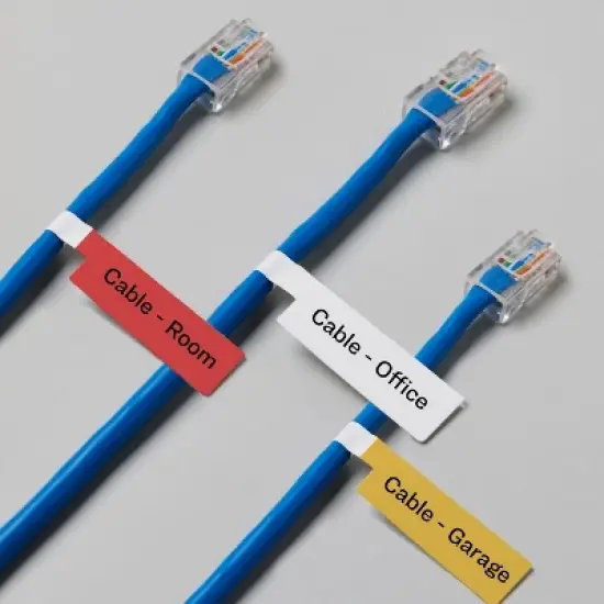 Avery Cable Labels, P-Style, 1.02" x 3.3", 300 Total (61540) image {1}