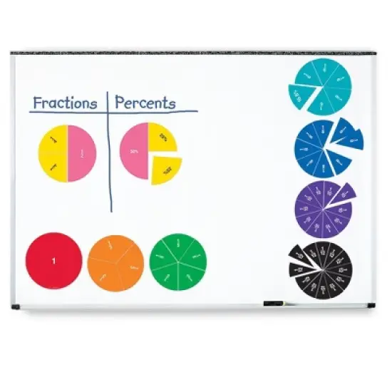 Learning Resources Learning Res.Doublee-sided Magnetic Fraction Circles image {3}