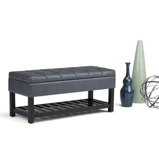 44" Wyatt Storage Ottoman Bench - WyndenHall image {1}