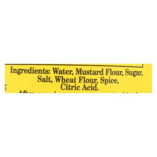 Colman's Original English Mustard - Case of 8/3.53 oz image {6}